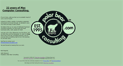 Desktop Screenshot of polarbearconsulting.com